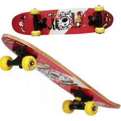 Скейтборд дитячий SportVida Abstract Red (SV-RD0003) - червоний 