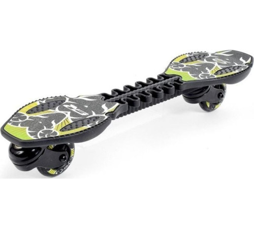 Скейтборд Street Runner waveboard (RS-03-1) - чорно-зелений