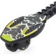 Скейтборд Street Runner waveboard (RS-03-1) - чорно-зелений
