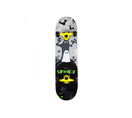 Скейтборд CR3108SB SPOOKY NILS EXTREME - чорно-сірий Скейтборд CR3108SB SPOOKY NILS EXTREME - чорно-сірий