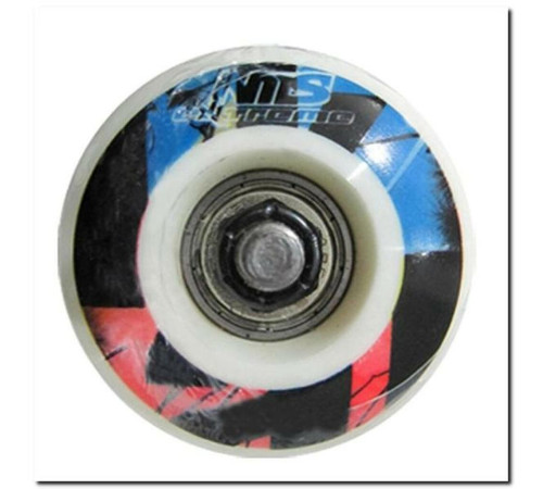 Скейтборд CR3108SA SKATE NILS EXTREME - чорний з барвистими вставками