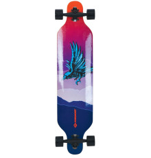 Лонгборд Schildkröt Longboard Freeride 41" - God Feather 20 чорний, мультиколор Уні Max:100 кг