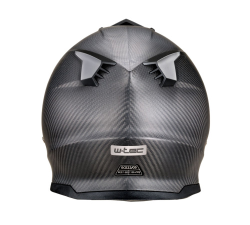 Шолом для мотокросу W-TEC Crosscomp розмір S 55-56 см, сірий