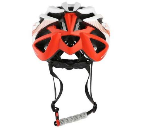 Шолом MTW24 (58-61 cm) NILS EXTREME - біло-помаранчевий/розмір L
