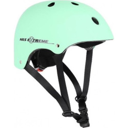 Шолом MTV12 56-58 см NILS EXTREME – матовий м'ятний/розмір L
