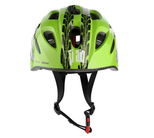 Дитячий шолом NILS EXTREME MTW01 LED розмір XS 44-48 см, зелений