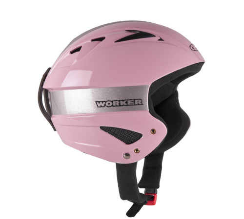 Лижний шолом WORKER Little Gloss - розмір XXS (51-52)/рожевий Лижний шолом WORKER Little Gloss - розмір XXS (51-52)/рожевий