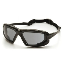 Окуляри захисні з ущільнювачем Pyramex Highlander-PLUS Anti-Fog, сірі