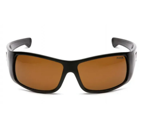 Окуляри захисні Pyramex Furix Anti-Fog, коричневі