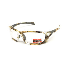 Окуляри захисні Global Vision Hercules-5 White Camo, прозорі