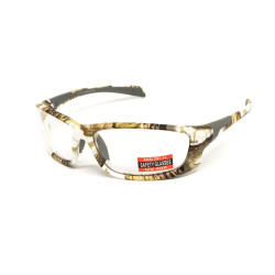 Окуляри захисні Global Vision Hercules-5 White Camo, прозорі