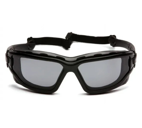 Окуляри захисні з ущільнювачем Pyramex i-Force Slim Anti-Fog, сірі