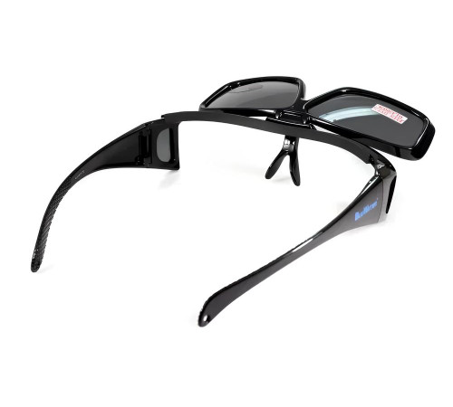Окуляри поляризаційні BluWater Flip-IT Polarized, чорні