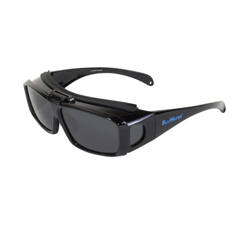 Окуляри поляризаційні BluWater Flip-IT Polarized, чорні