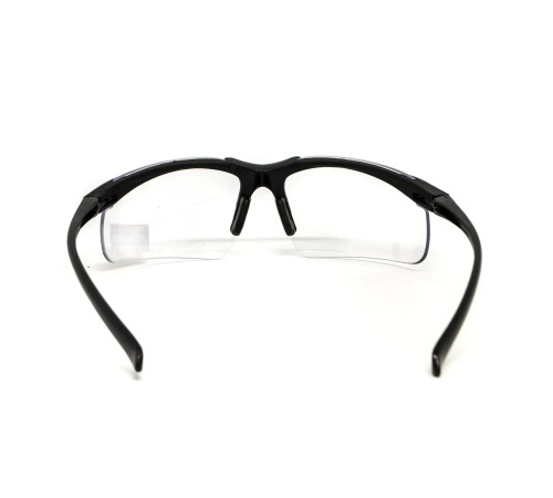 Окуляри захисні біфокальні Global Vision Apex Bifocal +2.0, прозорі