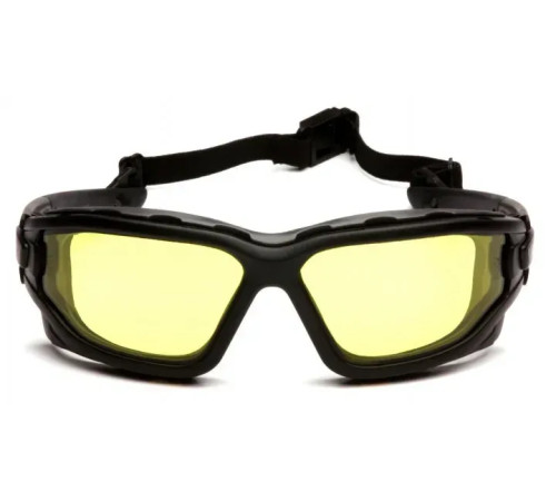 Окуляри захисні з ущільнювачем Pyramex i-Force XL Anti-Fog, жовті