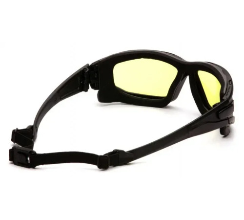 Окуляри захисні з ущільнювачем Pyramex i-Force XL Anti-Fog, жовті