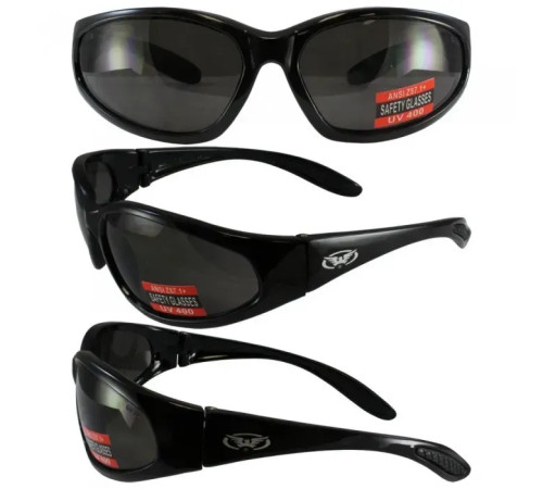 Окуляри захисні Global Vision Hercules-1, чорні