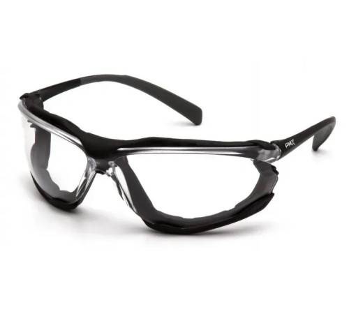 Окуляри захисні з ущільнювачем Pyramex Proximity Anti-Fog, прозорі