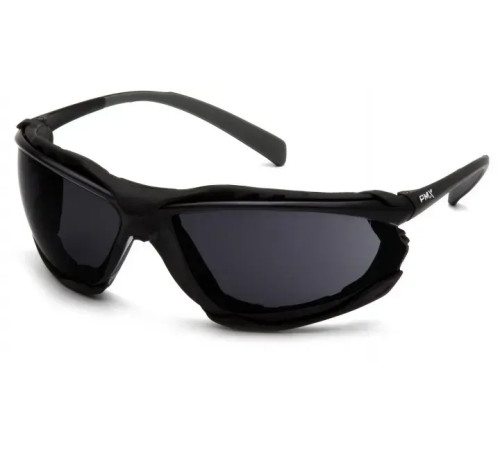 Окуляри захисні з ущільнювачем Pyramex Proximity Anti-Fog, чорні