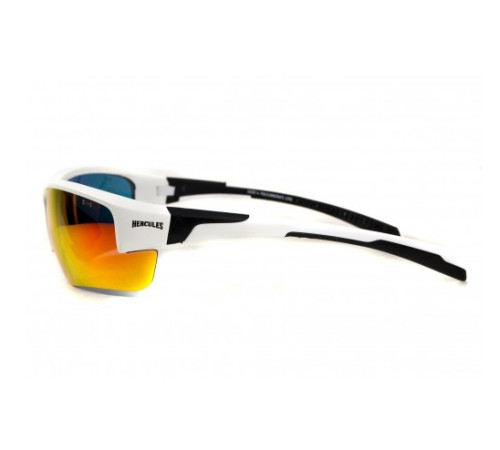 Окуляри захисні Global Vision Hercules-7 White, червоні