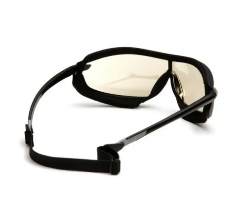 Окуляри захисні з ущільнювачем Pyramex XS3 Plus Anti-Fog, світло-коричневі