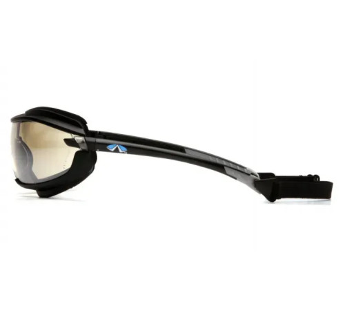 Окуляри захисні з ущільнювачем Pyramex XS3 Plus Anti-Fog, світло-коричневі