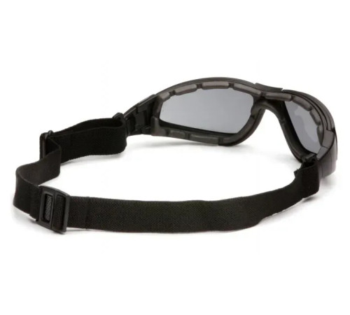 Окуляри захисні з ущільнювачем Pyramex XSG Anti-Fog, сірі