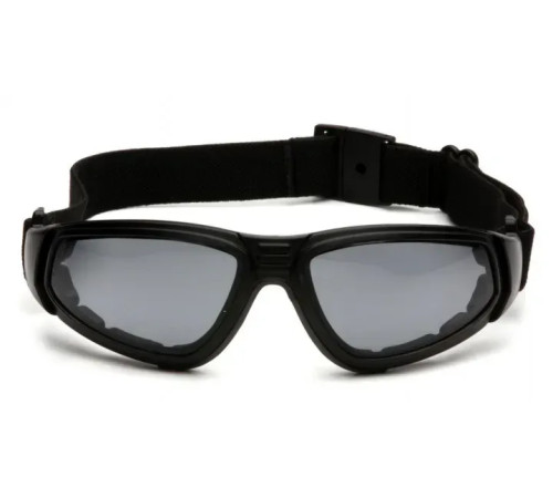 Окуляри захисні з ущільнювачем Pyramex XSG Anti-Fog, сірі