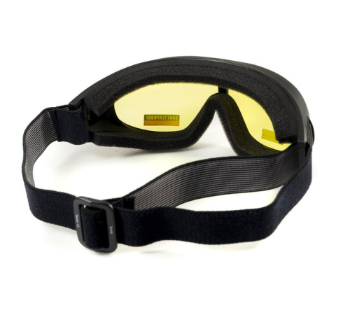 Окуляри захисні з ущільнювачем Global Vision Trump, жовті