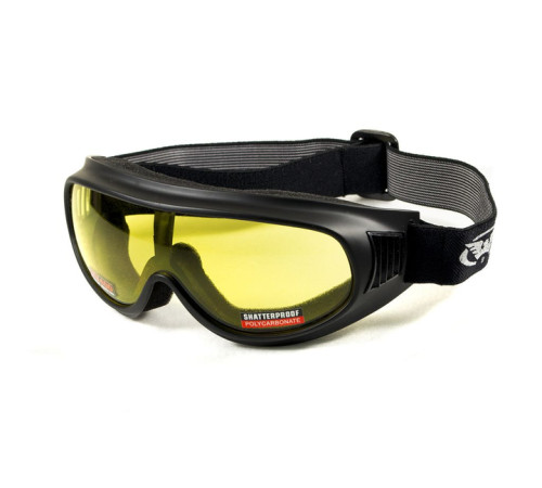 Окуляри захисні з ущільнювачем Global Vision Trump, жовті