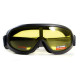 Окуляри захисні з ущільнювачем Global Vision Trump, жовті