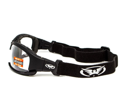 Окуляри захисні фотохромні Global Vision Assault Photochromic Anti-Fog, прозорі