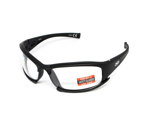 Окуляри захисні фотохромні Global Vision Assault Photochromic Anti-Fog, прозорі