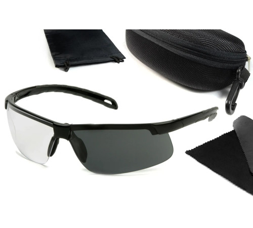 Окуляри захисні фотохромні Pyramex Ever-Lite Photochromic, прозорі