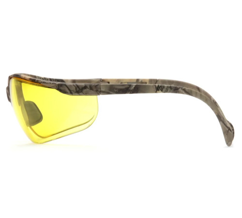 Окуляри захисні Pyramex Venture-2 Camo, жовті