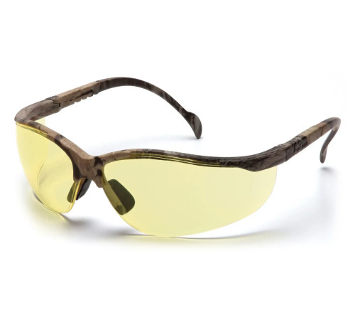 Окуляри захисні Pyramex Venture-2 Camo, жовті