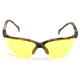 Окуляри захисні Pyramex Venture-2 Camo, жовті