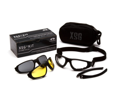 Окуляри захисні зі змінними лінзами Pyramex XSG Kit Anti-Fog