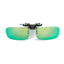 Полярізаційна накладка на окуляри, зелена