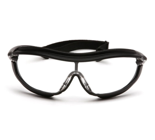 Окуляри захисні з ущільнювачем Pyramex XS3 Plus Anti-Fog, прозорі