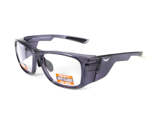 Окуляри під діоптрії Global Vision RX-T Gloss Black RX-able, прозорі