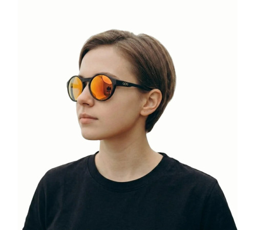 Окуляри захисні GOG Manaslu Photochromic Cat.2-4, чорно-червоні