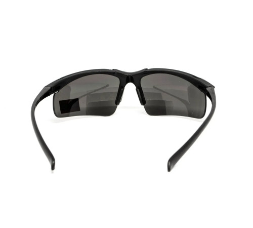 Окуляри захисні біфокальні Global Vision Apex Bifocal +2.0, сірі