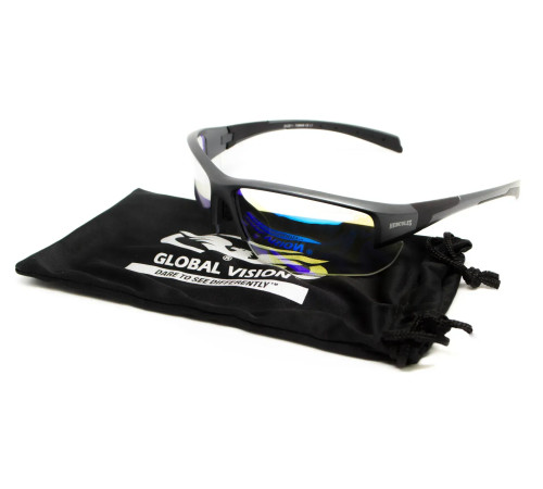 Окуляри захисні фотохромні Global Vision Hercules-7 Photochromic Anti-Fog, сині