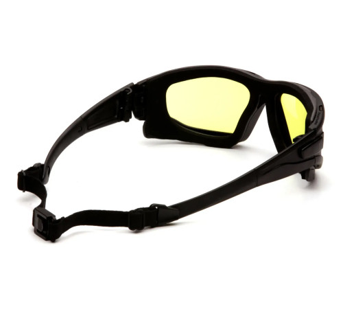 Окуляри захисні з ущільнювачем Pyramex i-Force Slim Anti-Fog, жовті