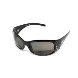 Окуляри захисні біфокальні Global Vision Marilyn-2 Bifocal (+2.5), чорні