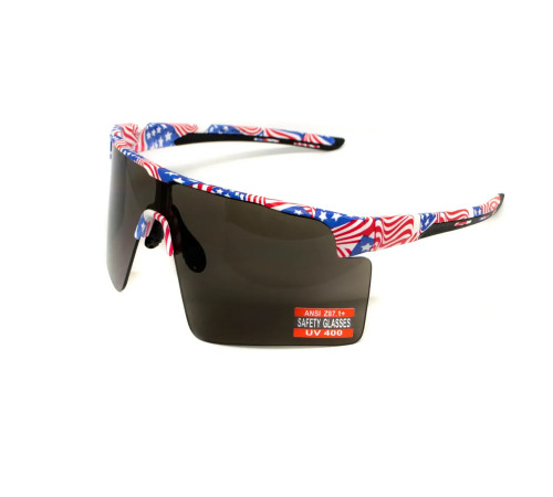 Окуляри захисні Global Vision Onyx USA Flag