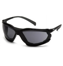 Окуляри захисні з ущільнювачем Pyramex Proximity Anti-Fog, сірі