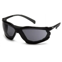 Окуляри захисні з ущільнювачем Pyramex Proximity Anti-Fog, сірі